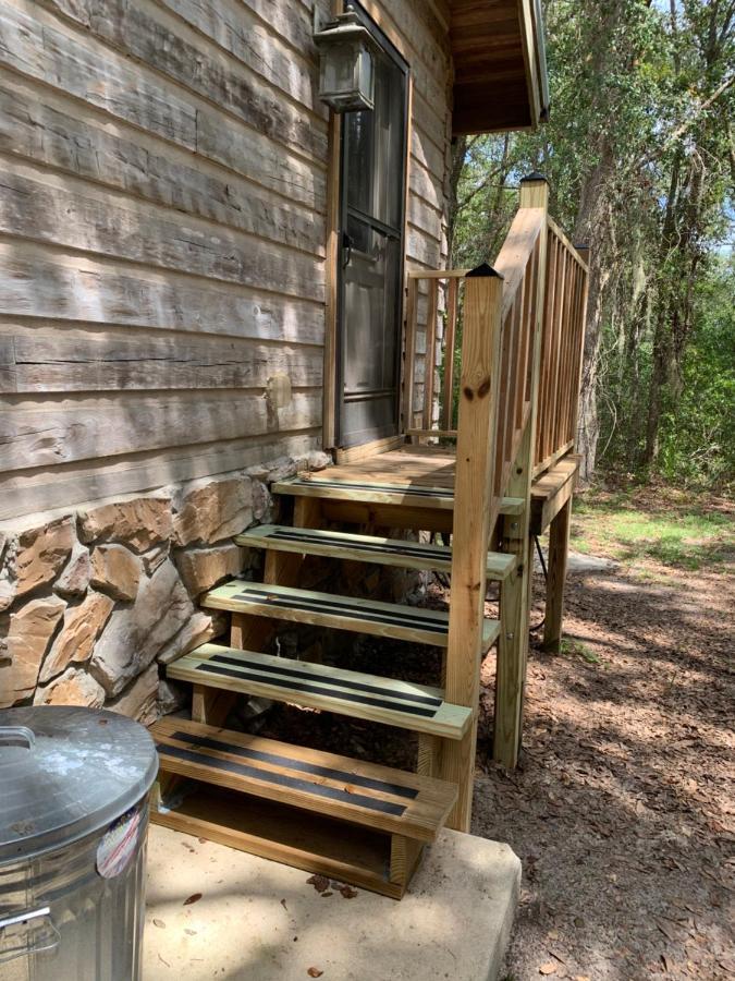 Log Home Guest House Ocklawaha Exterior foto