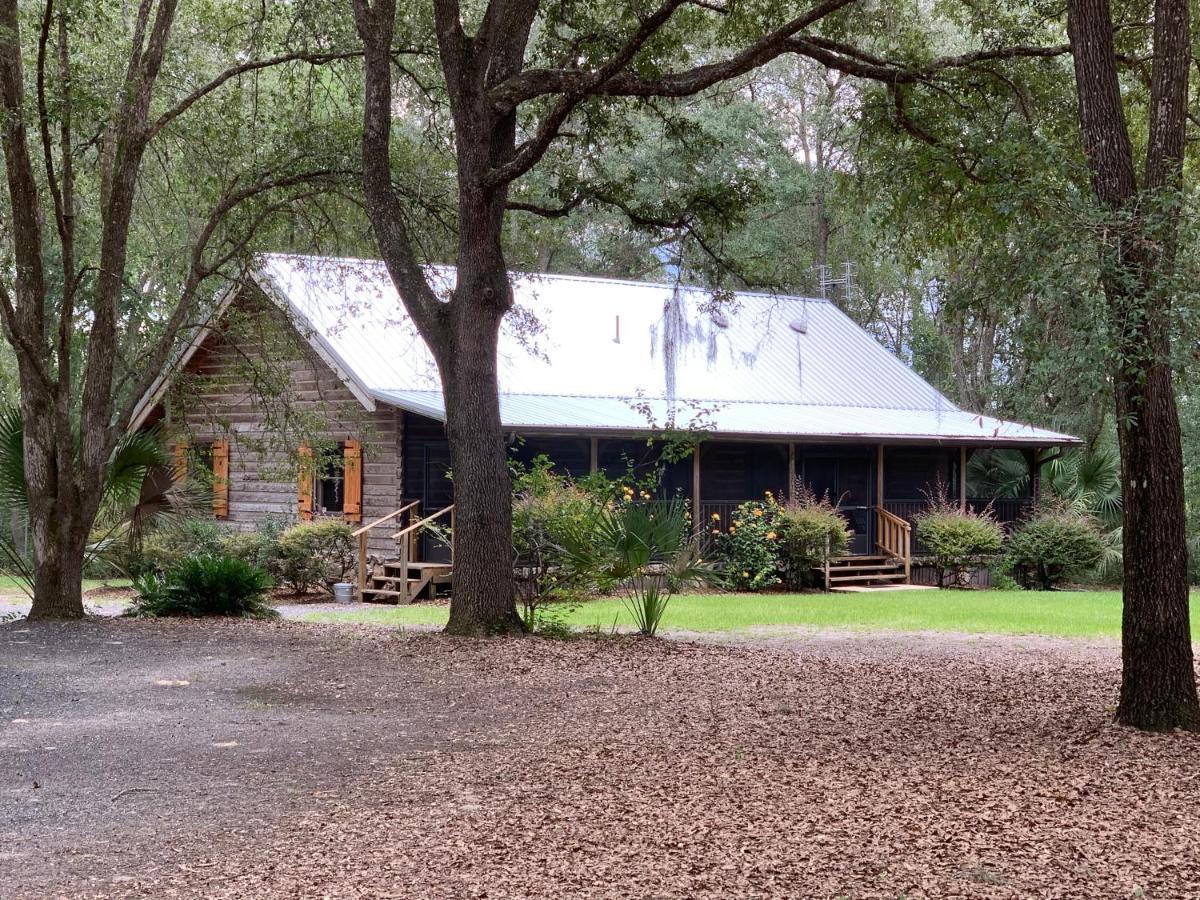 Log Home Guest House Ocklawaha Exterior foto